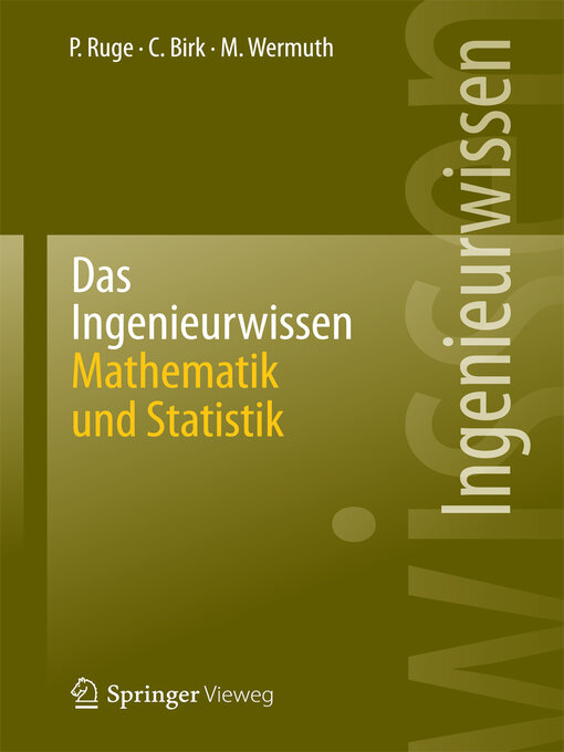 Title details for Das Ingenieurwissen by Peter Ruge - Available